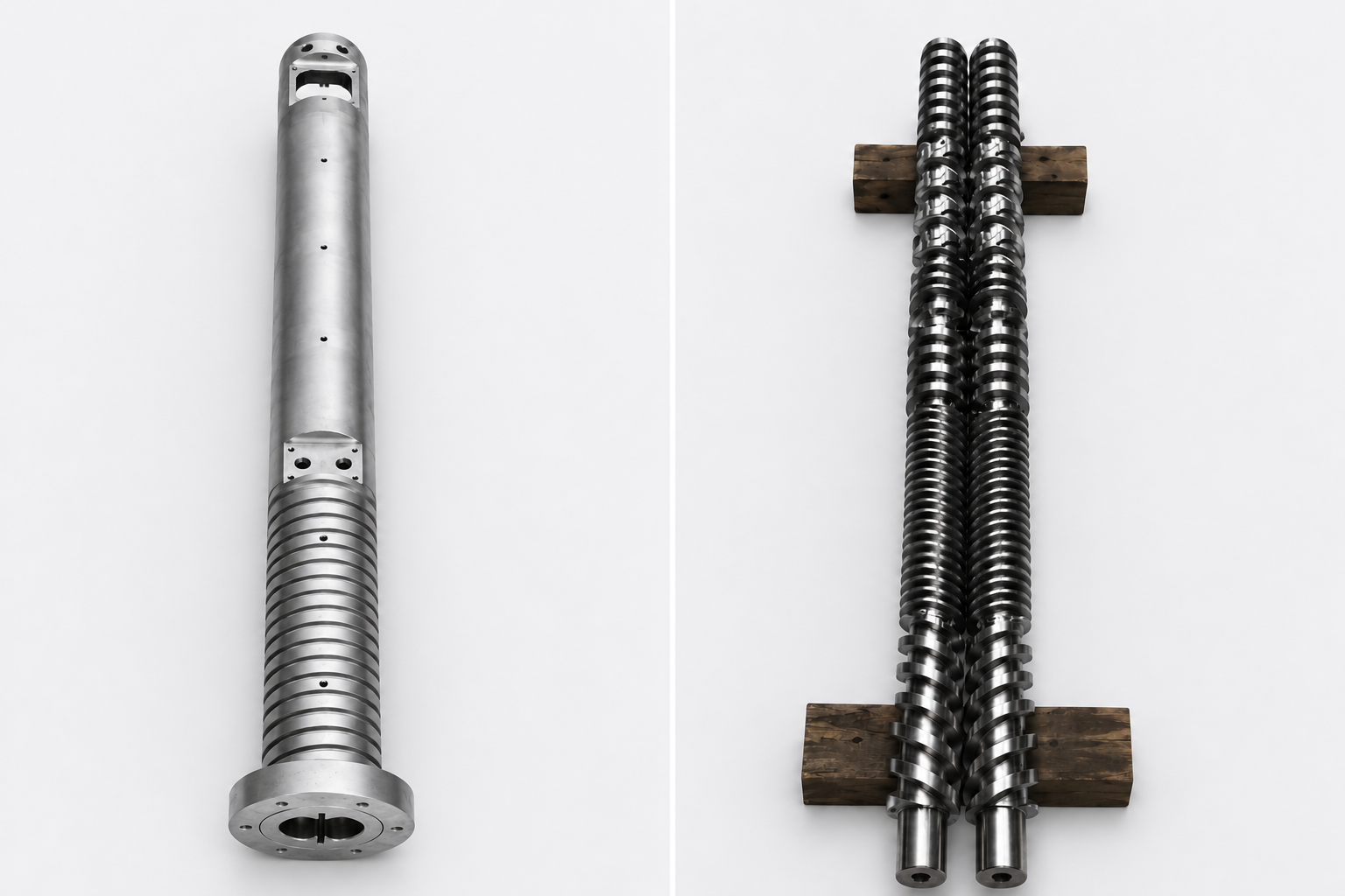 Screw and barrel product