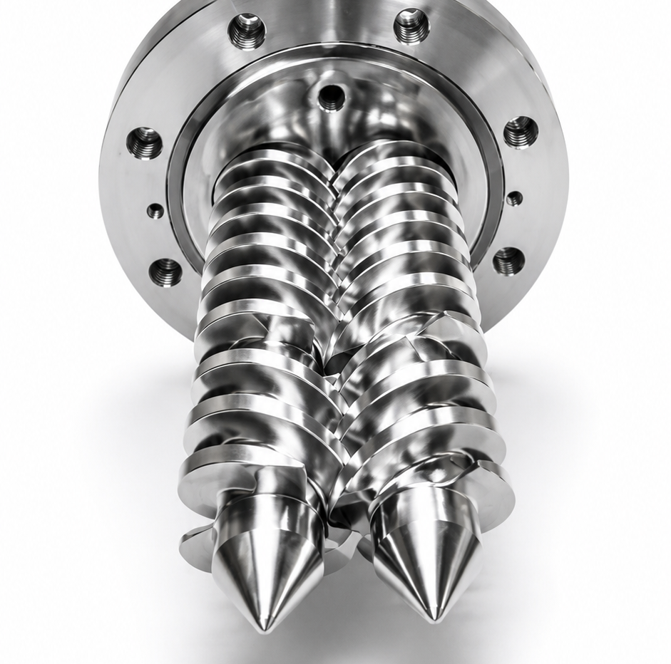 Hard chrome plated screw