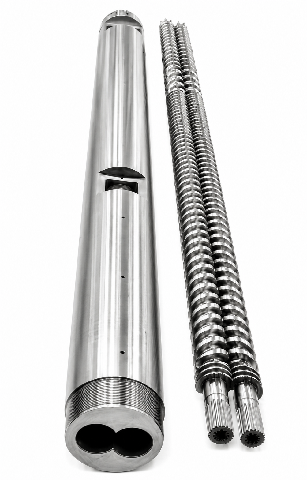 Screw and barrel product